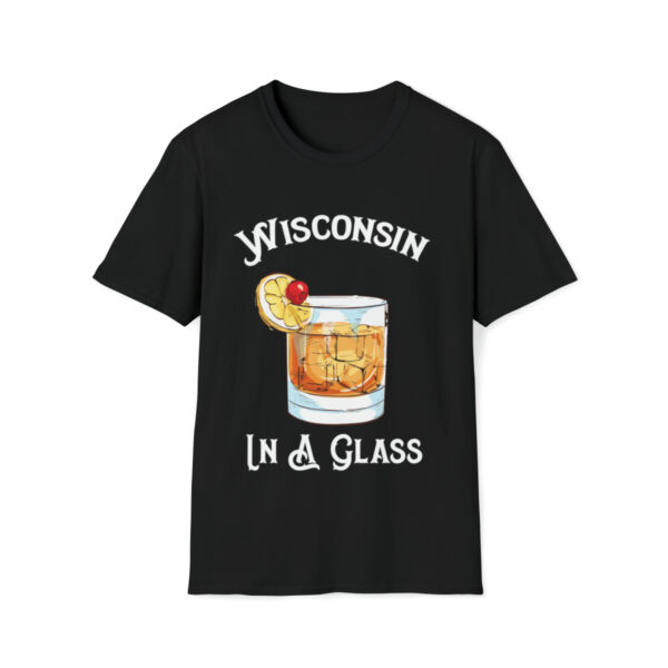 Wisconsin in a glass shirt